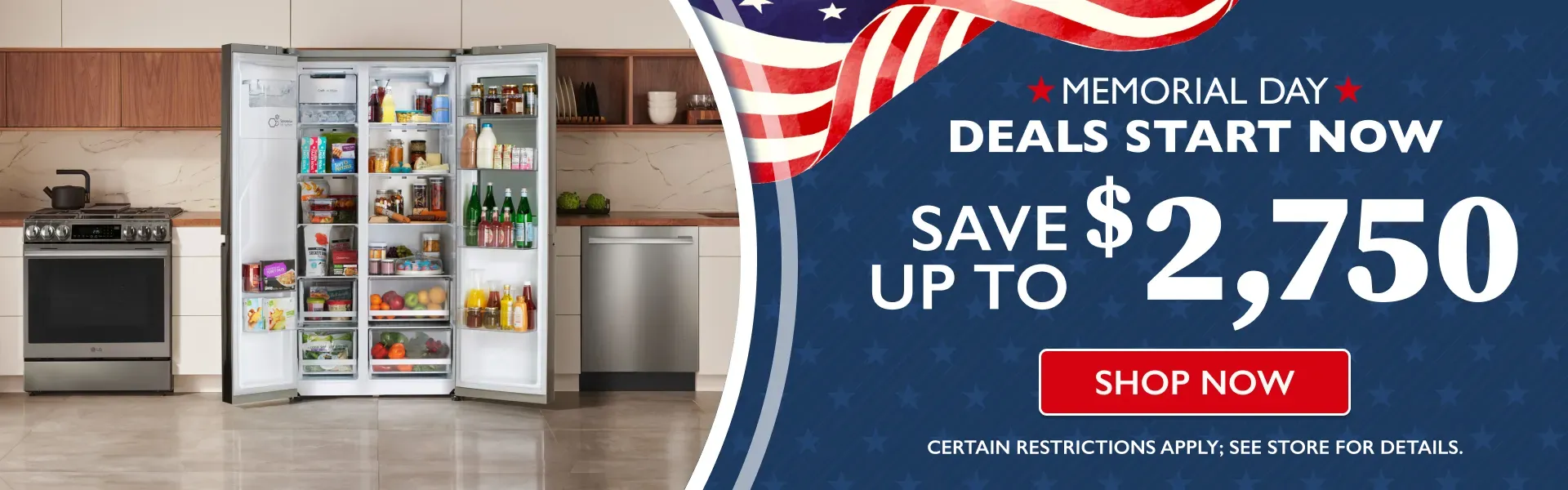 Memorial Day Sale 5/14 - 6/3